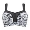 Panache Sport-BH Mit Bügel | Schwarz / Weiß 1 Panache Sport-BH Mit Bügel | Schwarz / Weiß -Miracle Woman Verkäufe Abstract Ice min 1280x1280