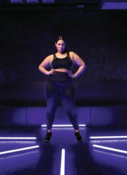 ANITA Sporttights Massage "Active" | Schwarz (Gr. 50-56) -Miracle Woman Verkäufe Anita Sporttight plus Image vorne Ganzk rper 1280x1280