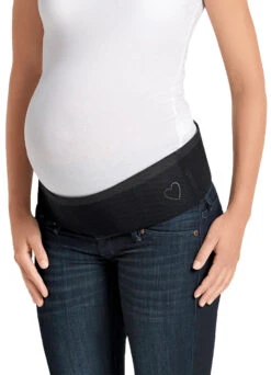 ANITA Maternity Belt "Baby" | Schwarz -Miracle Woman Verkäufe Anita Maternity Belt schwarz Shopbild seitlich2 min 1280x1280