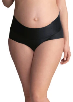 ANITA Maternity Belt "Baby" | Schwarz -Miracle Woman Verkäufe Anita Maternity Belt schwarz Shopbild vorne min 1280x1280