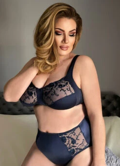 Felina Slip Mit Stickerei "Aphrodite" | Navy -Miracle Woman Verkäufe Aphrodite navy Katrin Image 2 min 1280x1280