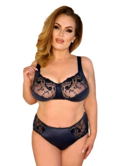 Felina Slip Mit Stickerei "Aphrodite" | Navy -Miracle Woman Verkäufe Aphrodite navy Katrin Shop Set min 1280x1280