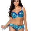 Bikini Top Mit Softschalen | Blau / Aqua -Miracle Woman Verkäufe Ava Hoeschen mit Schnuerungen min 1280x1280