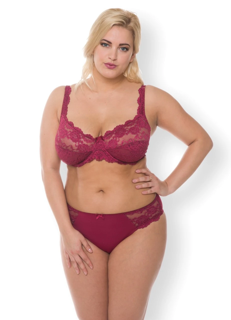 Slip "Madeleine" | Weinrot 4 Slip "Madeleine" | Weinrot – Bild 2