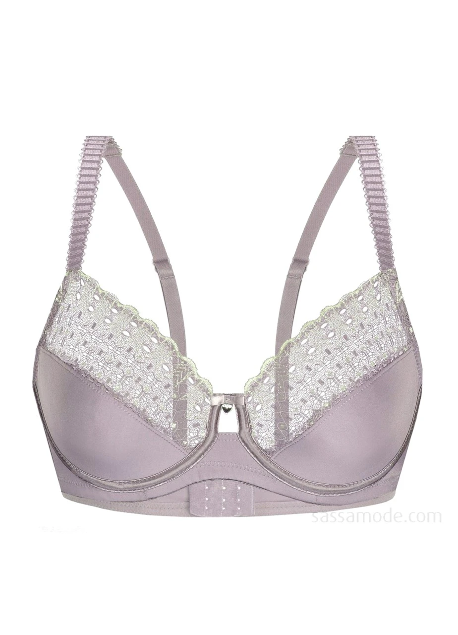 Bügel-BH "Penelope" | Mauve 4 Bügel-BH "Penelope" | Mauve – Bild 2