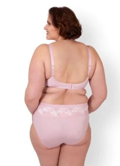 Bügel-BH Mit Halbschalen "Natalie" | Rosa -Miracle Woman Verkäufe B gel BH mit Halbschalen Natalie rosa back min 1280x1280