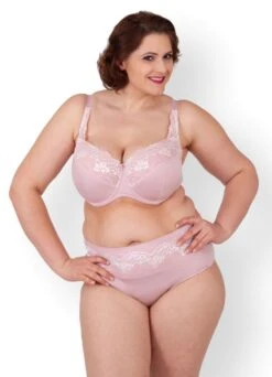 Bügel-BH Mit Halbschalen "Natalie" | Rosa -Miracle Woman Verkäufe B gel BH mit Halbschalen Natalie rosa front min 1280x1280