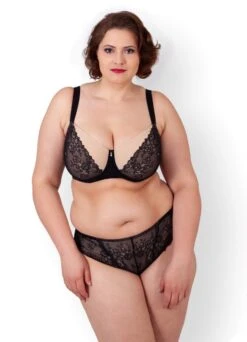 Tanga "Belle" | Schwarz -Miracle Woman Verkäufe B gel BH mit Schalen Belle schwarz nude front minKpOqAoTF1q7n7 1280x1280