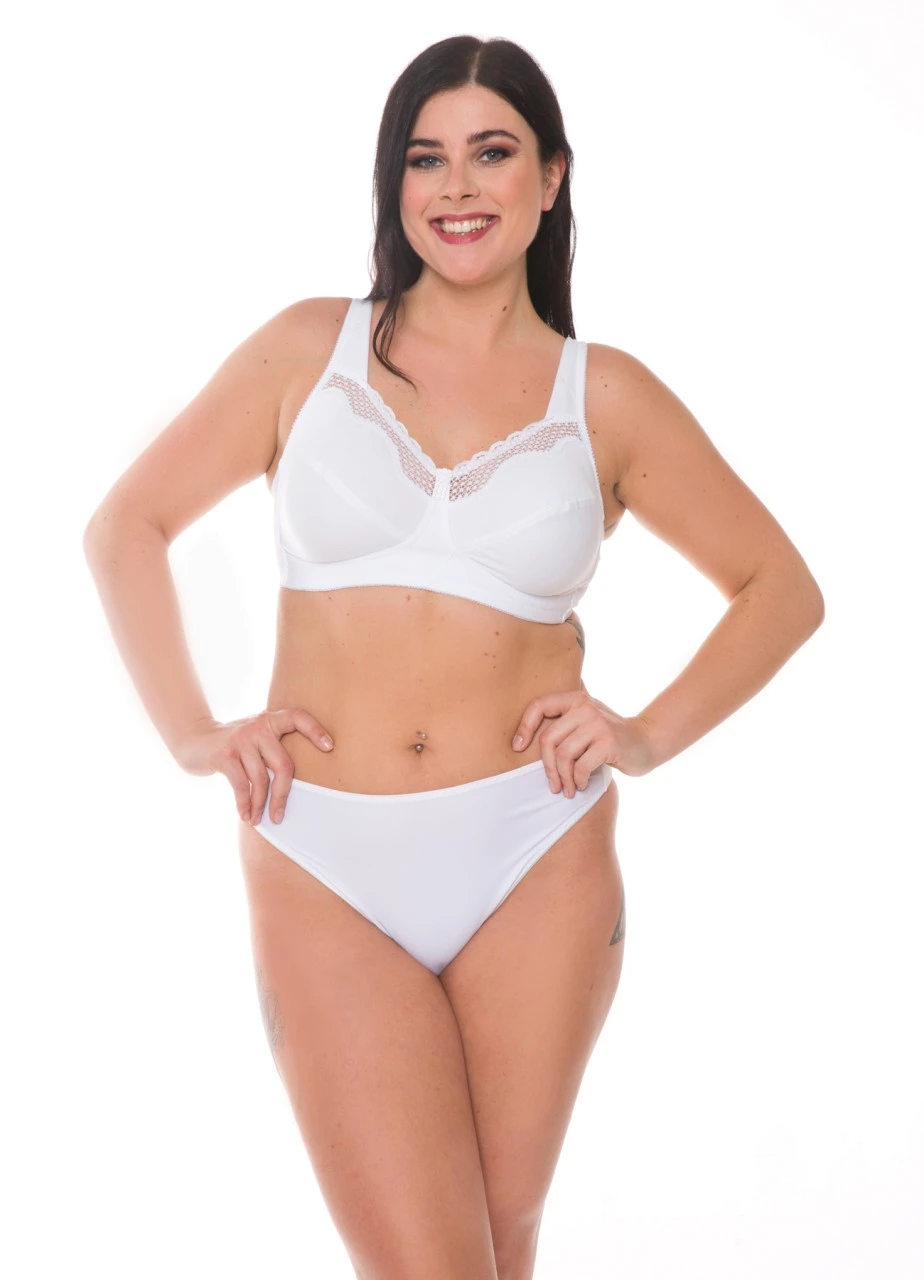 Bestform Bügelloser Baumwoll-BH "Cotton Comfort" | Weiß 5 Bestform Bügelloser Baumwoll-BH "Cotton Comfort" | Weiß – Bild 3