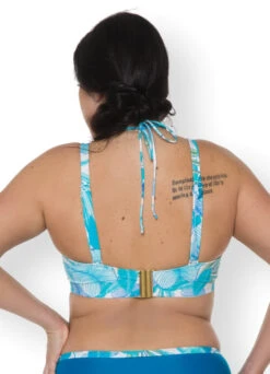 Bandeau Bikinitop "Leaves" | Türkis 23 Bandeau Bikinitop "Leaves" | Türkis -Miracle Woman Verkäufe BAndeau Bikini Leaves front back minI3lGVijTBluTT 1280x1280