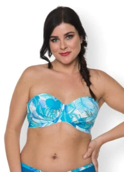 Bandeau Bikinitop "Leaves" | Türkis 22 Bandeau Bikinitop "Leaves" | Türkis -Miracle Woman Verkäufe BAndeau Bikini Leaves front4 minHO2TXHcScpgHC 1280x1280