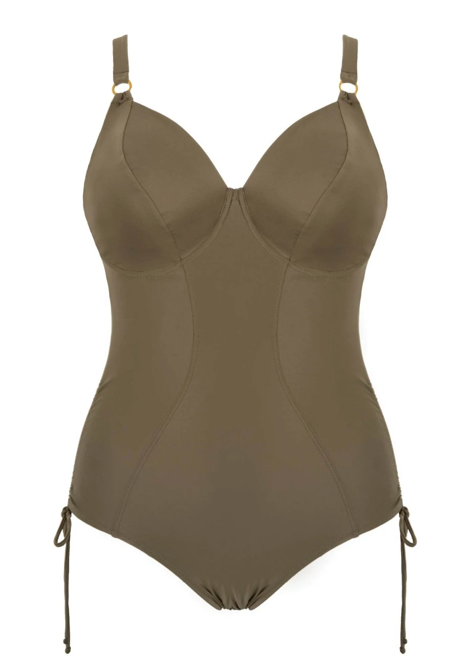 Minimizer Badeanzug "Swim" | Oliv 7 Minimizer Badeanzug "Swim" | Oliv – Bild 5