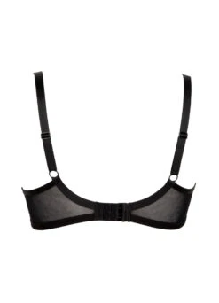 Bügel-BH "Black Pearls" | Schwarz -Miracle Woman Verkäufe Balck Pearls BH Freisteller hinten min 1280x1280