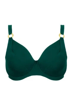 Minimizer Bikinitop Mit Bügeln "Swim" | Grün -Miracle Woman Verkäufe Bikini gr un Freisteller vorne Shop 1280x1280