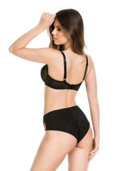 Bügel-BH "Black Pearls" | Schwarz -Miracle Woman Verkäufe Black Pearls Shop hinten min 1280x1280