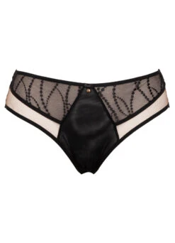 Slip "Black Pearls" | Schwarz