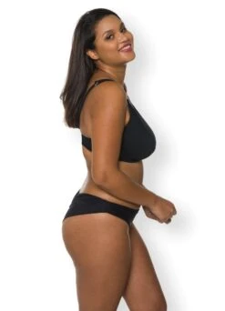 Brazil "Swim" | Schwarz -Miracle Woman Verkäufe Brazilian Slip schwarz side min 1280x1280