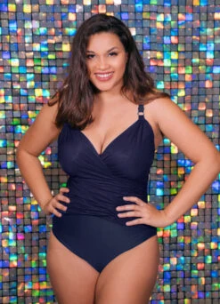 Badeanzug Mit Bügel "Coco" | Navy