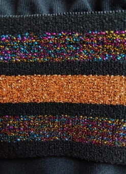 Tankini-Set "Corsica" | Schwarz 13 Tankini-Set "Corsica" | Schwarz -Miracle Woman Verkäufe Corsica Tanini Detail Metallicstreifen 1280x1280