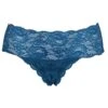 Cosabella Spitzen Panty "Never Say Never" | Ardesia Blue -Miracle Woman Verkäufe Cosabella Panty ardesia blue front 1280x1280
