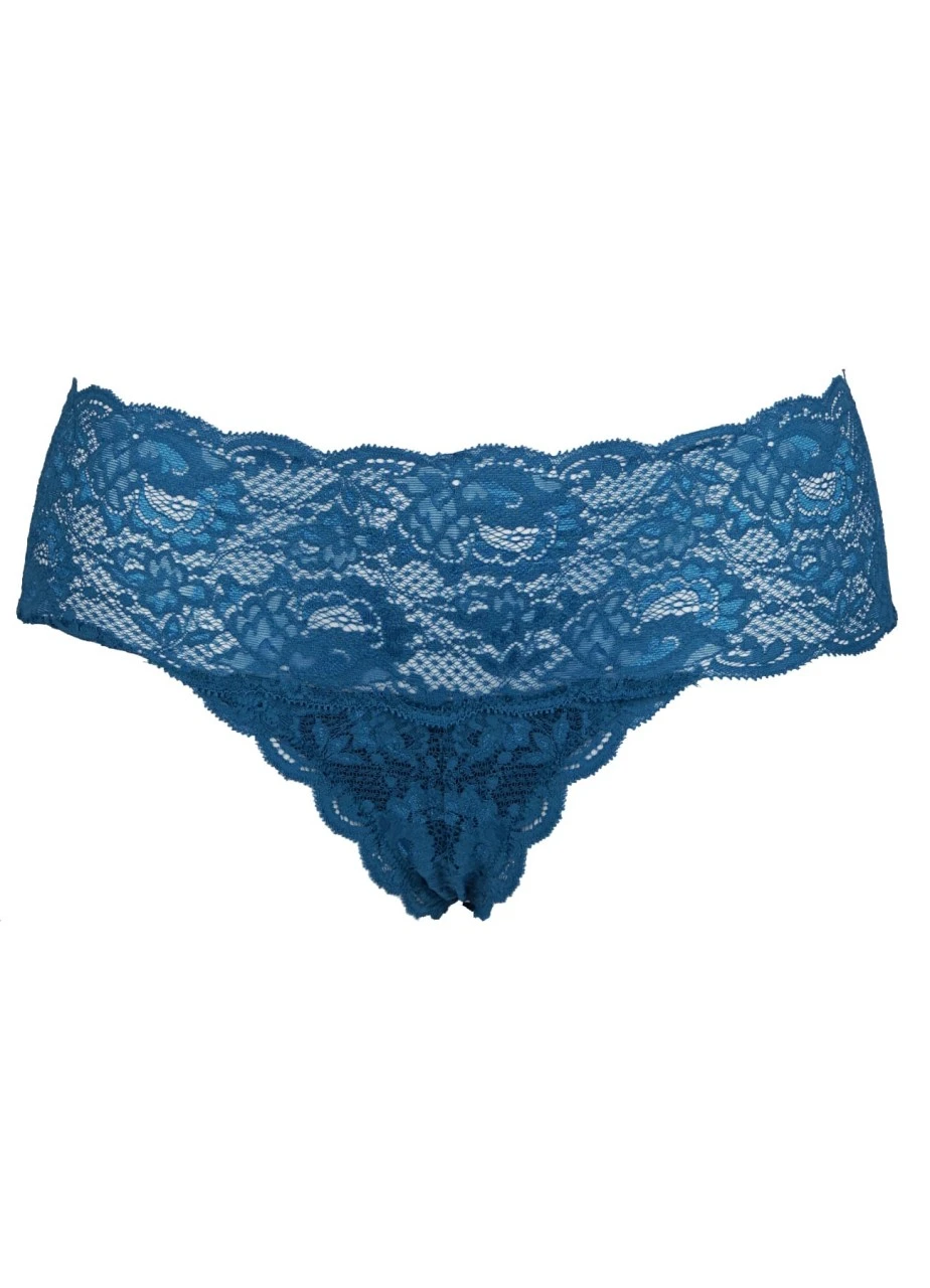 Cosabella Spitzen Panty "Never Say Never" | Ardesia Blue 3 Cosabella Spitzen Panty "Never Say Never" | Ardesia Blue