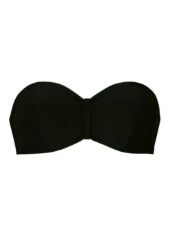 ANITA Bandeau Bikini-Top "Ella" | Schwarz -Miracle Woman Verkäufe Ella Bandeau schwarz tr agerlos Anita Shop frei vorne 1280x1280