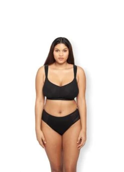 Komfort-BH Ohne Bügel "Fabiola" | Schwarz -Miracle Woman Verkäufe Fabiola Komfort Bra black front1446H3qpkaxfnT 1280x1280