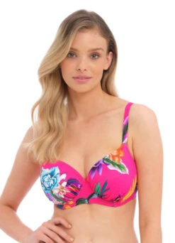 FANTASIE Bikini-Top Mit Bügel "Blossom" | Pink -Miracle Woman Verkäufe Halkidiki Bikini Top Shopbild Detail vorne Shop min 1280x1280
