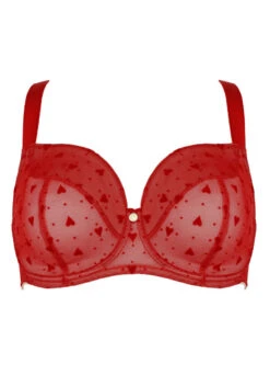 Bügel-BH "Heartbeat" | Rot -Miracle Woman Verkäufe Heartbeat BH Freisteller vorne min dunkelqS70n18LuWB5z 1280x1280