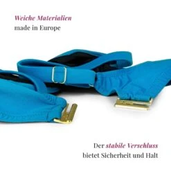 Bikinitop Mit Bügeln "Swim Support" | Türkis -Miracle Woman Verkäufe High res Verschluss min 1280x1280