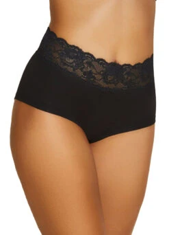 Cosabella Hotpants "Never Say Never" | Black -Miracle Woman Verkäufe Hotpants Never Say Never schwarz Freitseller vorne Shop min 1280x1280