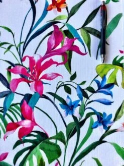 Strandcape "Amalfi" | Weiß-bunt -Miracle Woman Verkäufe IMG 3429 1280x1280