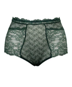 Highwaist Slip "Juna" | Smaragd