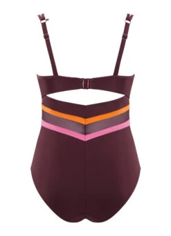 Panache Badeanzug Mit Bügel "Kira Active" | Mulberry 14 Panache Badeanzug Mit Bügel "Kira Active" | Mulberry -Miracle Woman Verkäufe Kira Badeanzug Freisteller hinten Shop 1280x1280