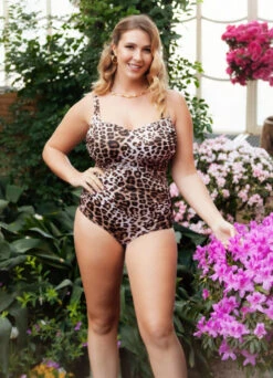 Badeanzug Mit Softpadding "Leoparda" | Leo