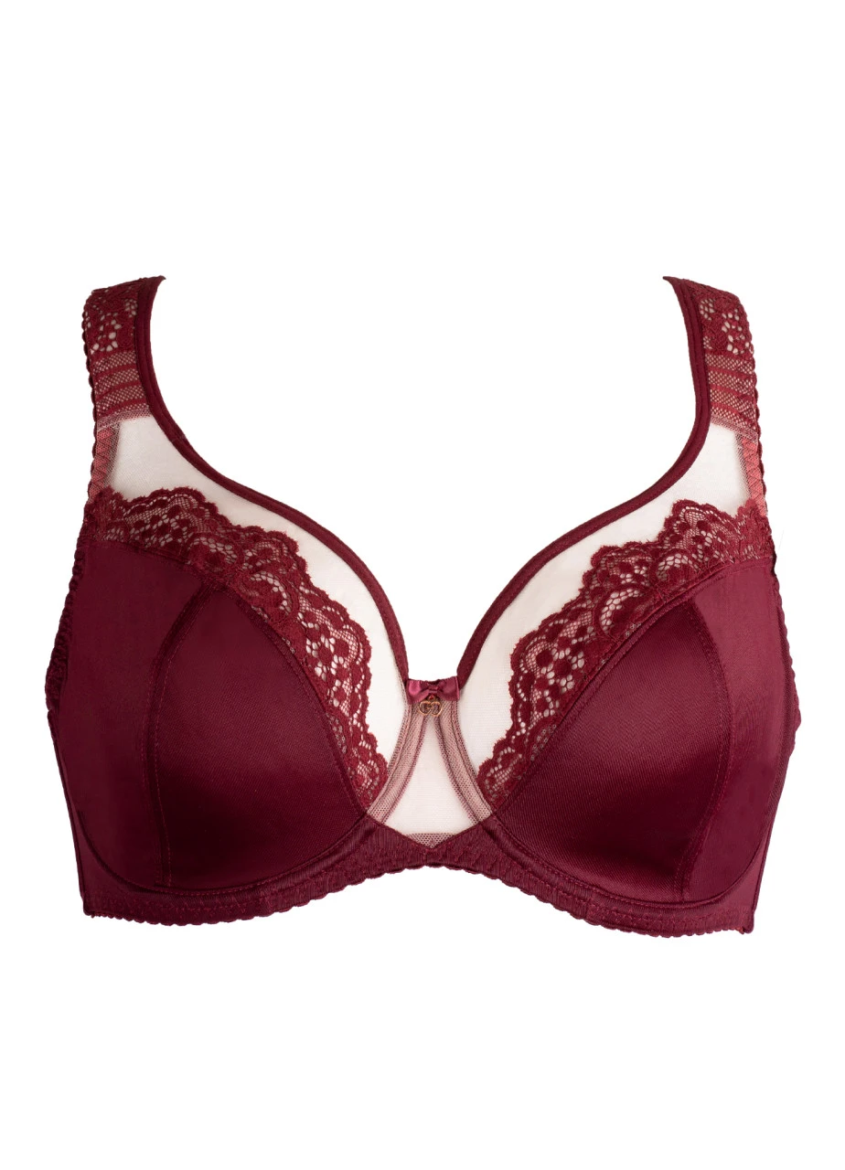 Bügel-BH "Luisse" | Bordeaux 3 Bügel-BH "Luisse" | Bordeaux