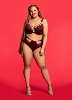 Slip "Luisse" | Bordeaux -Miracle Woman Verkäufe Luisse bordeaux Silvana Image DSC 2907 Shop min 1280x1280