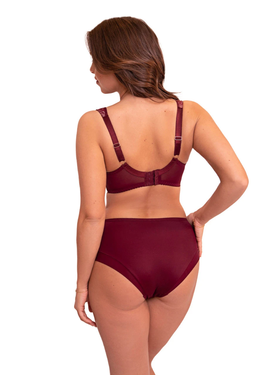 Bügel-BH "Luisse" | Bordeaux 7 Bügel-BH "Luisse" | Bordeaux – Bild 5