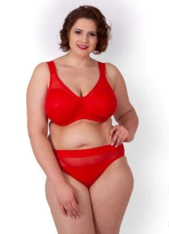 Gemoldeter BH Mit Bügel "Miracle Minimizer" | Rot -Miracle Woman Verkäufe Miracle Minimizer BH mit B geln rot front min 1280x1280