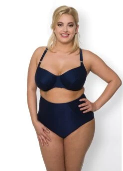 High Waist Bikinipant "Swim" | Marine -Miracle Woman Verkäufe Miracle Minimizer Bikini Top navy front minWLMrjKVxXa47f 1280x1280