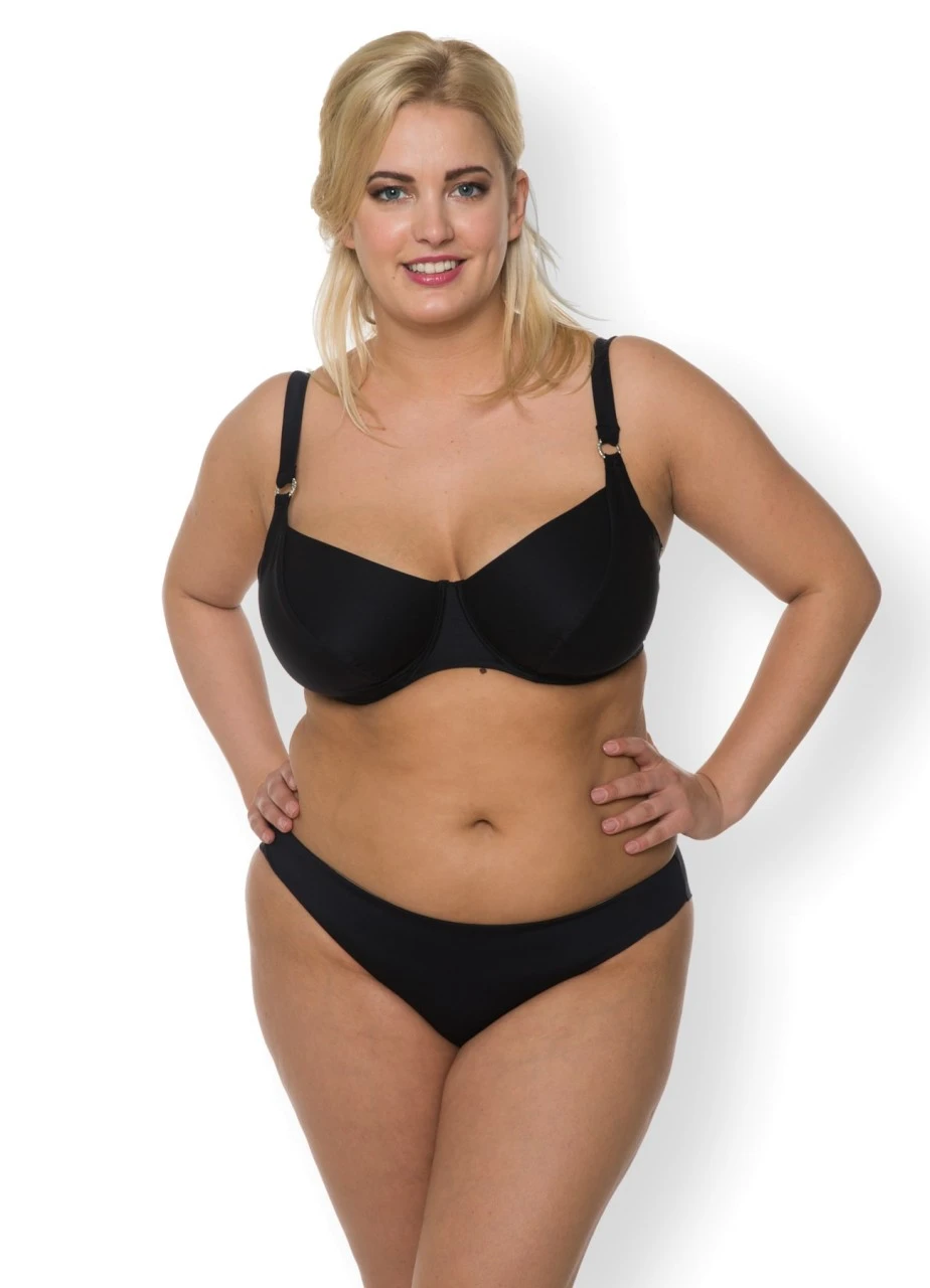 Minimizer Bikinitop Mit Bügeln "Swim" | Schwarz 6 Minimizer Bikinitop Mit Bügeln "Swim" | Schwarz – Bild 4