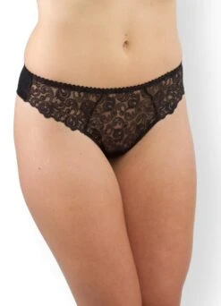 String "Angelina" | Schwarz -Miracle Woman Verkäufe Miracle Woman Angelina String schwarz front 1280x1280