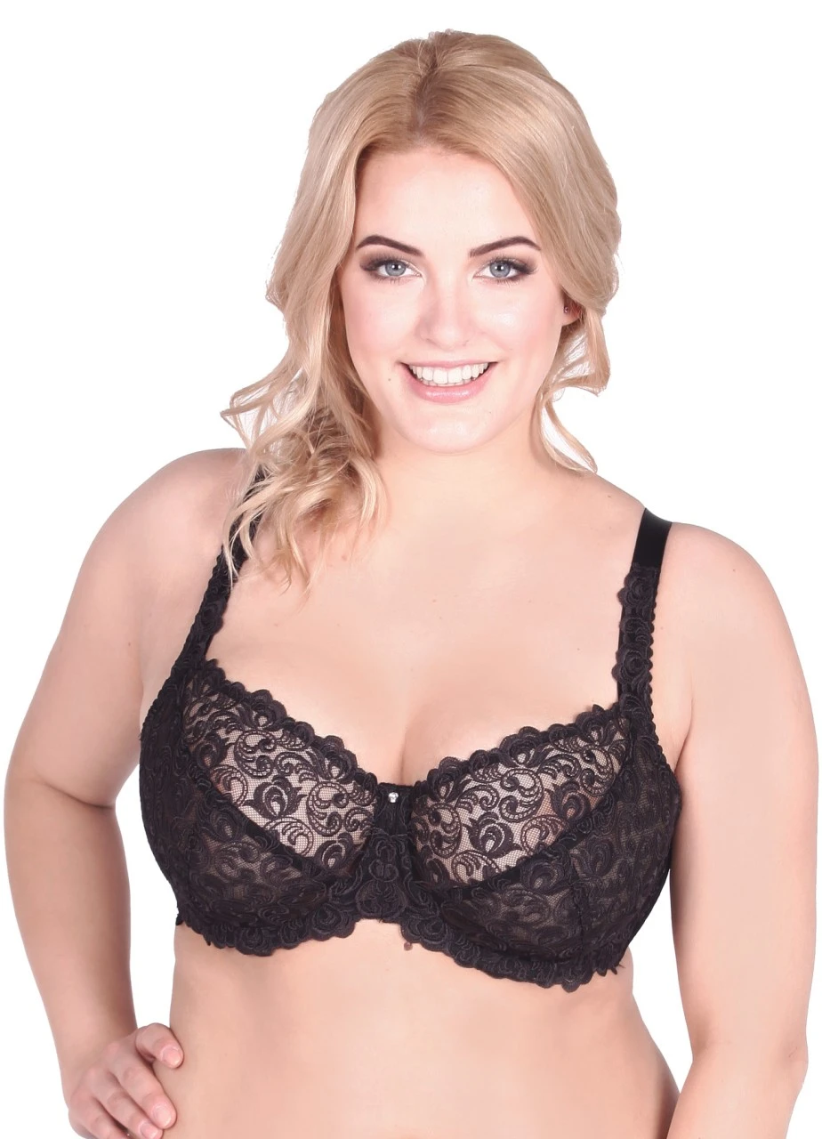 Bügel-BH "Angelina" | Schwarz 3 Bügel-BH "Angelina" | Schwarz