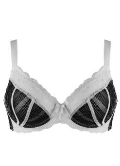 Bügel-BH "Lola" | Ecru / Marine -Miracle Woman Verkäufe Miracle Woman B gel BH Lola blau ecru front minoPlhT0TkNOvnX 1280x1280