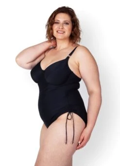 Minimizer Badeanzug "Swim" | Schwarz -Miracle Woman Verkäufe Miracle Woman Badeanzug Basic Long line black side min4fJYOPe3lkTu8 1280x1280