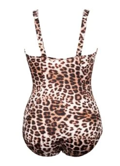 Badeanzug Mit Softpadding "Leoparda" | Leo -Miracle Woman Verkäufe Miracle Woman Badeanzug Leoparda back 1280x1280