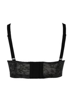 Longline Bügel-BH "Claire" | Schwarz -Miracle Woman Verkäufe Miracle Woman Claire B gel BH schwarz nude back min 1280x1280