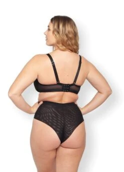 Minimizer-BH Mit Bügeln "Fabiola" | Schwarz -Miracle Woman Verkäufe Miracle Woman Fabiola Minimizer black back 1280x1280