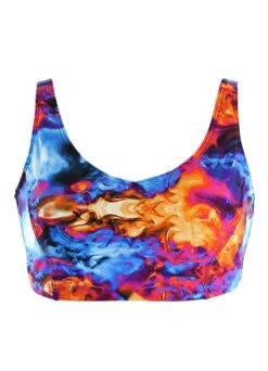 Bikinitop "Holi Festival" | Multicolor / Schwarz 13 Bikinitop "Holi Festival" | Multicolor / Schwarz -Miracle Woman Verkäufe Miracle Woman Hoi Festival Bikini Top front min 1280x1280
