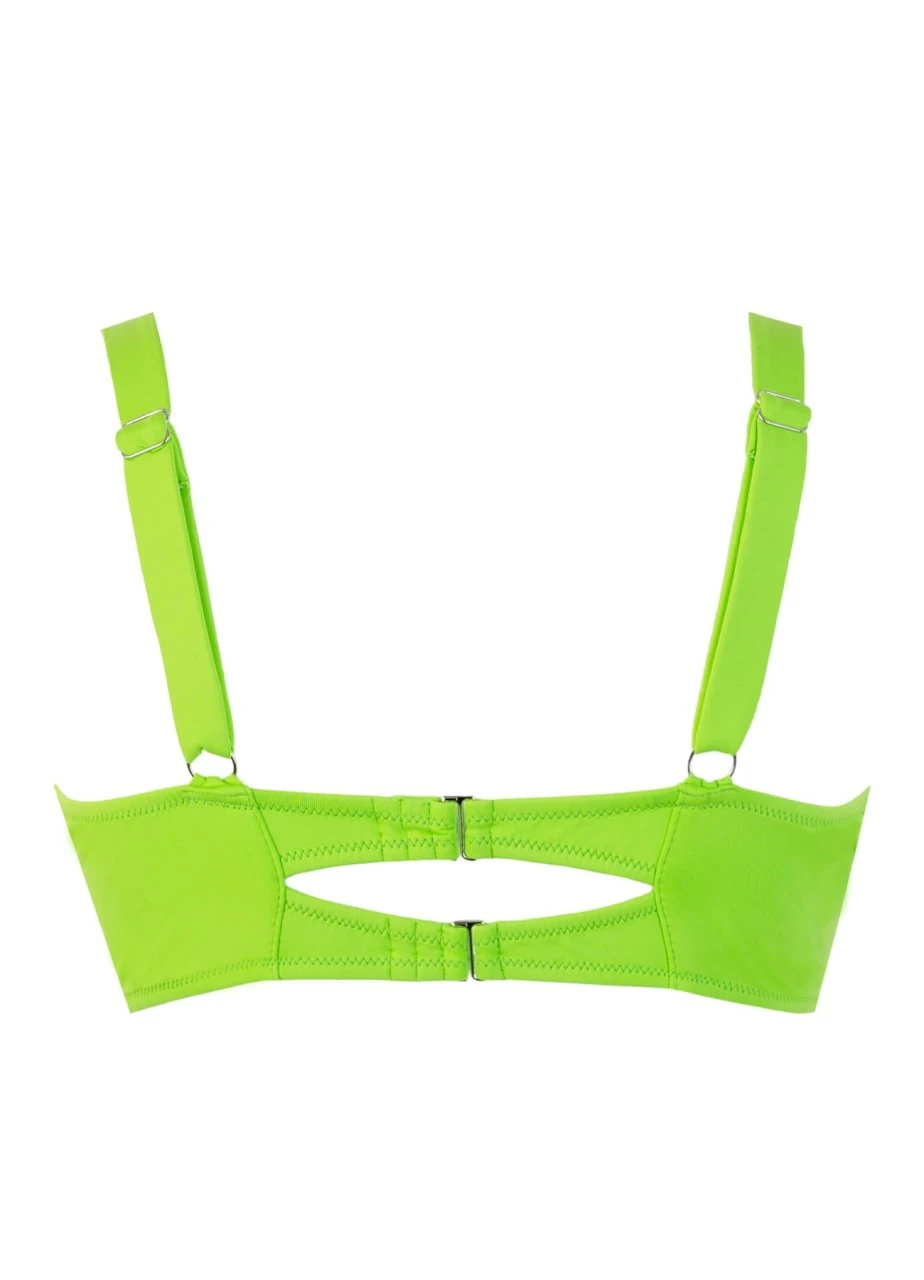 Bikini Top Mit Softschalen "Jane" | Grün / Mehrfarbig 6 Bikini Top Mit Softschalen "Jane" | Grün / Mehrfarbig – Bild 4